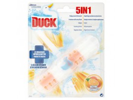 Duck Подвесной блок 5 в 1 для унитаза с ароматом цитруса 41 г